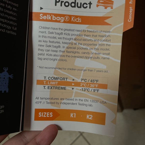 Selk’ Bag Kids K2 ORIGINAL version - Picture 7 of 12